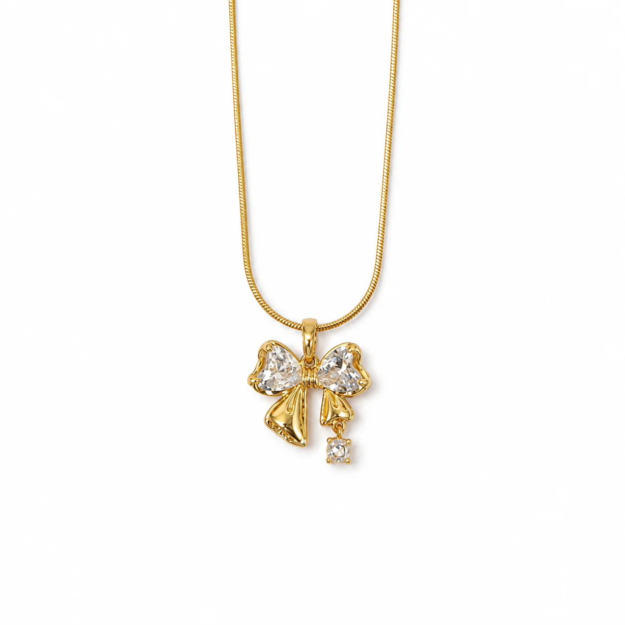 Luna Drop Pendant Necklace