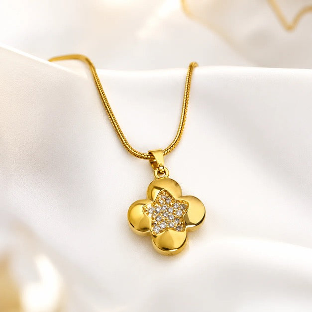 Iris Pendant Necklace
