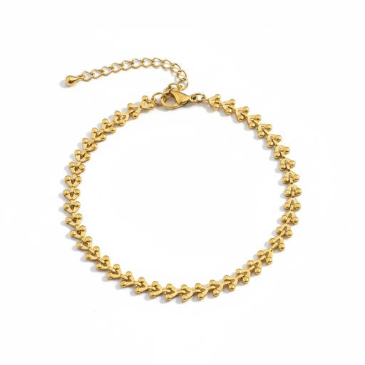 Clover Link Chain Bracelet